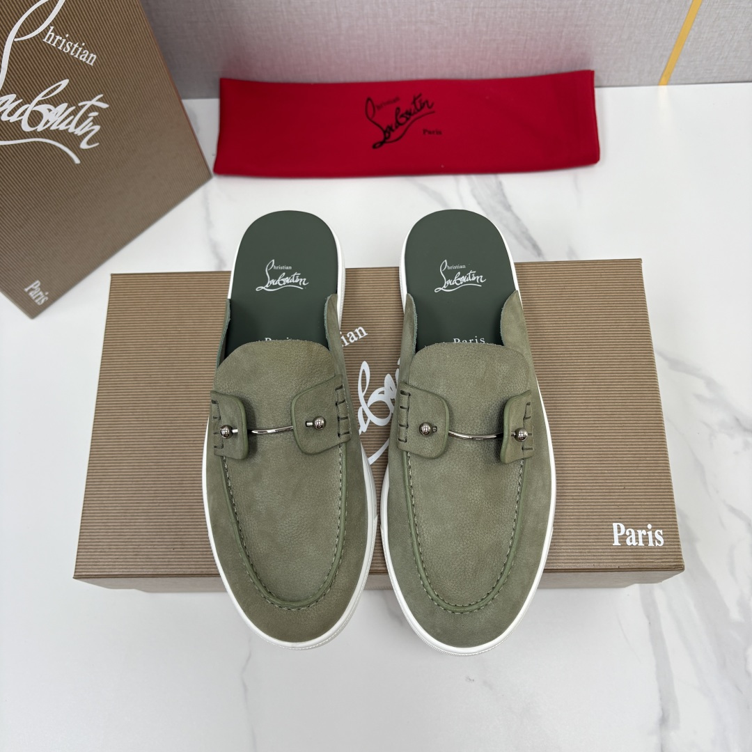 💋💍CL家官方同步新品   🆑Christia* Loubouti*（红底鞋）  Chambeliboat 意大利男士半