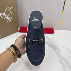 💋💍CL家官方同步新品 🆑Christia* Loubouti*(红底鞋) Chambeliboat 意大利男士半 💋💍CL家官方同步新品 🆑Christia* Loubouti*(红底鞋) Chambeliboat 意大利男士半