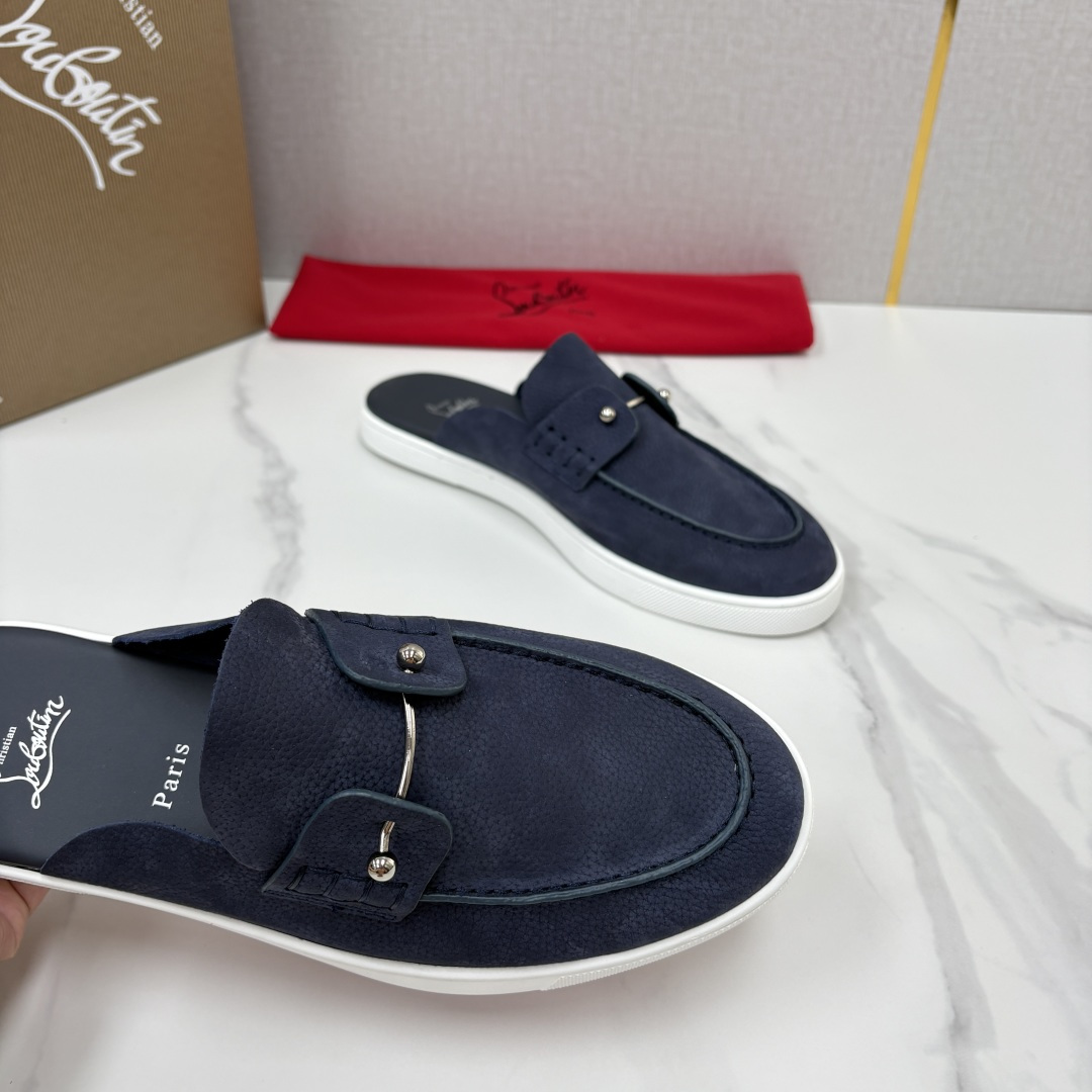 💋💍CL家官方同步新品 🆑Christia* Loubouti*(红底鞋) Chambeliboat 意大利男士半 💋💍CL家官方同步新品 🆑Christia* Loubouti*(红底鞋) Chambeliboat 意大利男士半