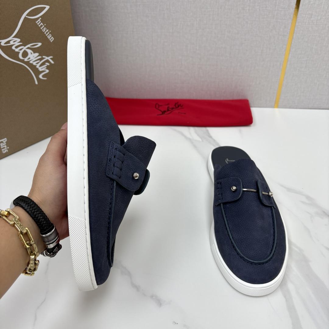 💋💍CL家官方同步新品 🆑Christia* Loubouti*(红底鞋) Chambeliboat 意大利男士半 💋💍CL家官方同步新品 🆑Christia* Loubouti*(红底鞋) Chambeliboat 意大利男士半