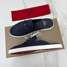 💋💍CL家官方同步新品 🆑Christia* Loubouti*(红底鞋) Chambeliboat 意大利男士半 💋💍CL家官方同步新品 🆑Christia* Loubouti*(红底鞋) Chambeliboat 意大利男士半