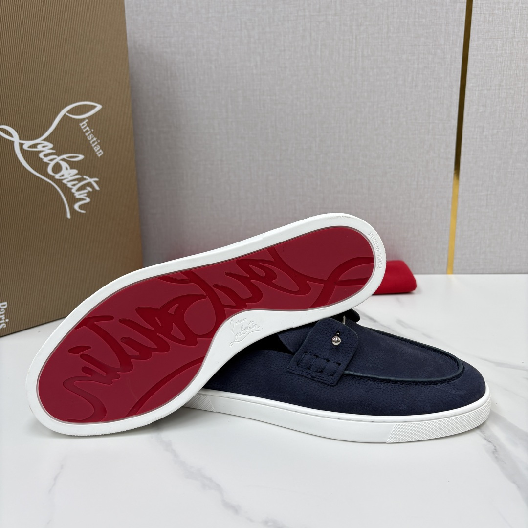 💋💍CL家官方同步新品 🆑Christia* Loubouti*(红底鞋) Chambeliboat 意大利男士半 💋💍CL家官方同步新品 🆑Christia* Loubouti*(红底鞋) Chambeliboat 意大利男士半