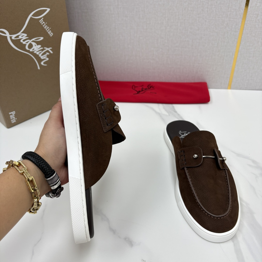 💋💍CL家官方同步新品   🆑Christia* Loubouti*（红底鞋）  Chambeliboat 意大利男士半