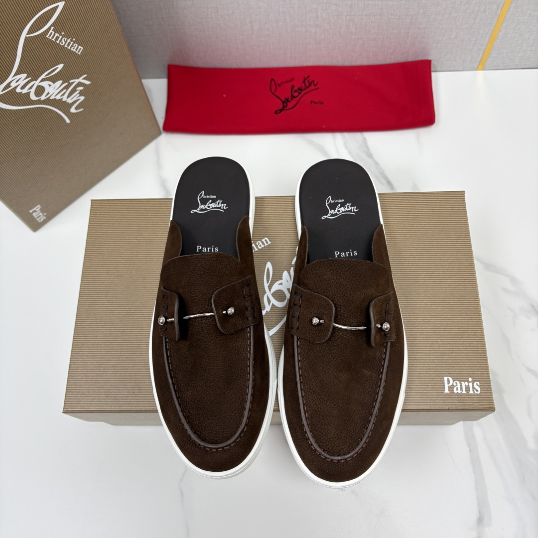 💋💍CL家官方同步新品   🆑Christia* Loubouti*（红底鞋）  Chambeliboat 意大利男士半
