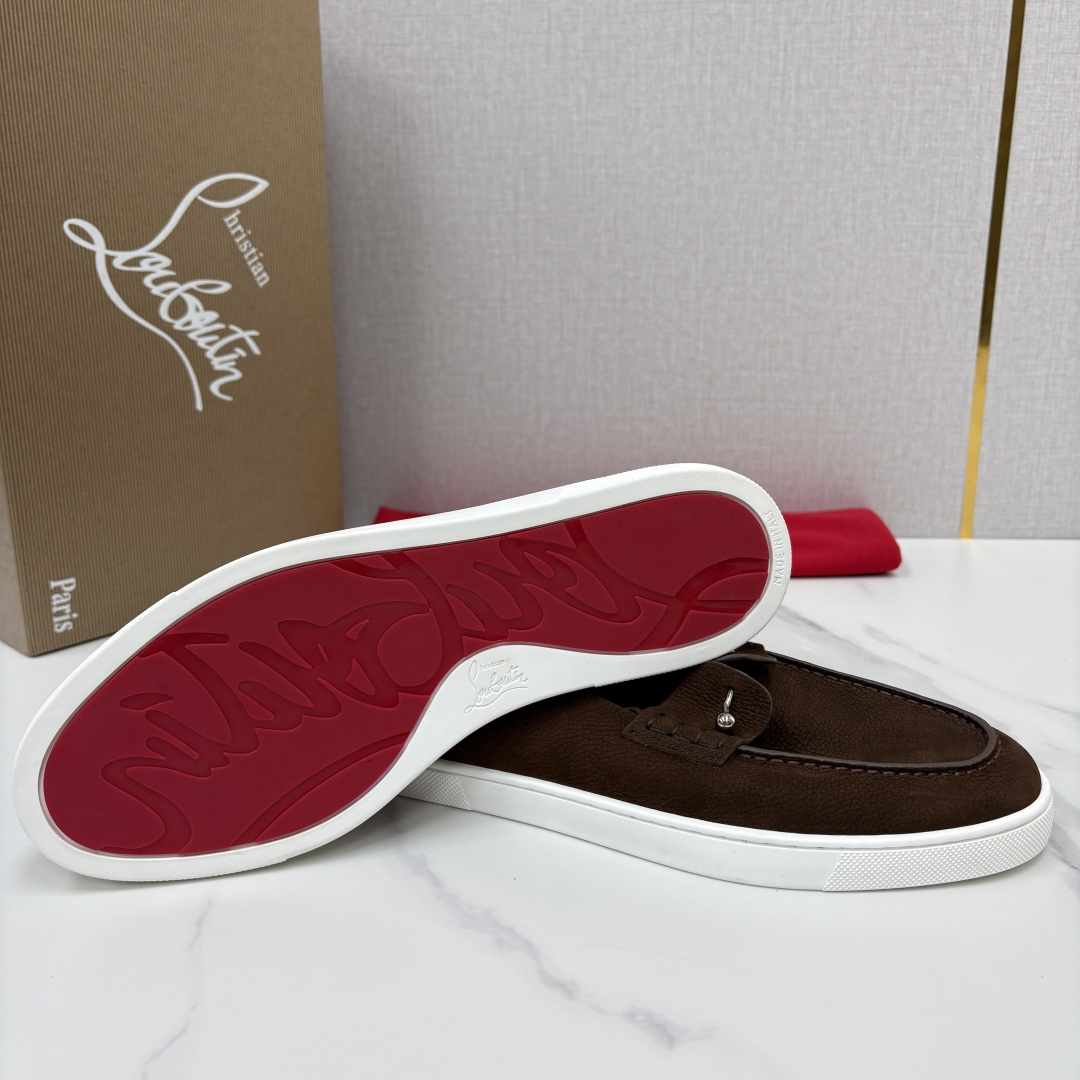 💋💍CL家官方同步新品   🆑Christia* Loubouti*（红底鞋）  Chambeliboat 意大利男士半