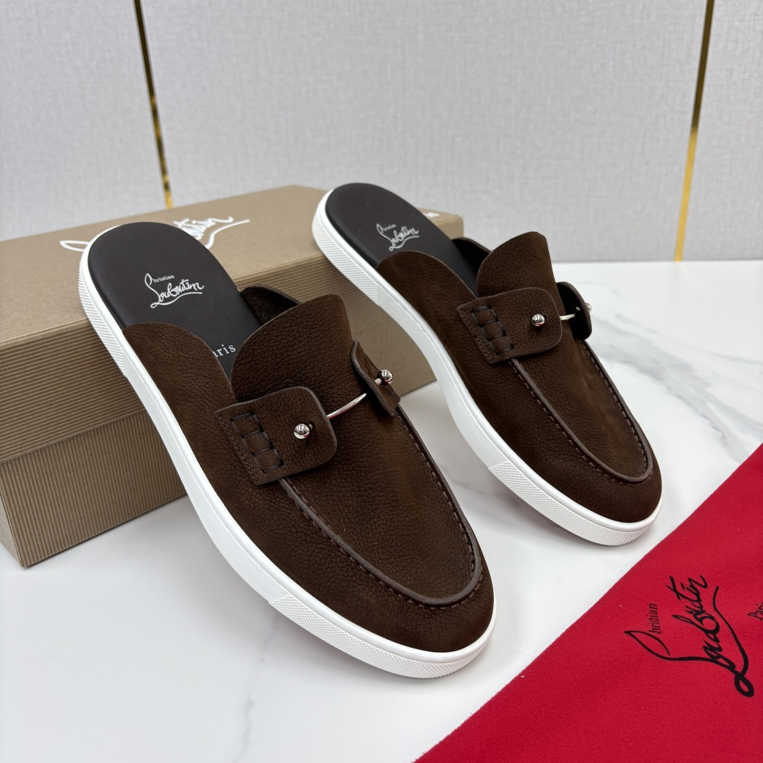 💋💍CL家官方同步新品   🆑Christia* Loubouti*（红底鞋）  Chambeliboat 意大利男士半