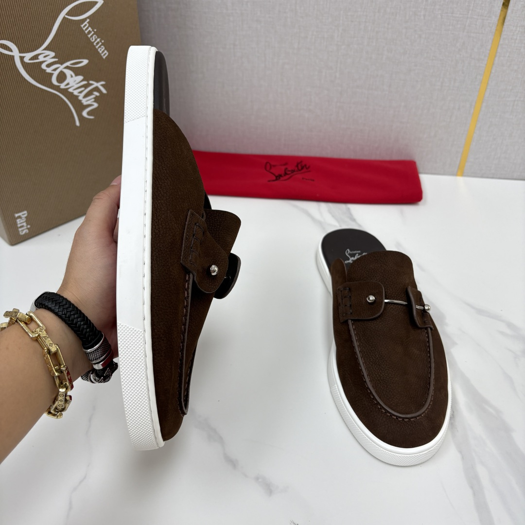 💋💍CL家官方同步新品   🆑Christia* Loubouti*（红底鞋）  Chambeliboat 意大利男士半