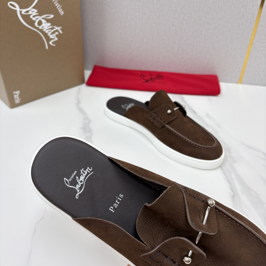 💋💍CL家官方同步新品   🆑Christia* Loubouti*（红底鞋）  Chambeliboat 意大利男士半