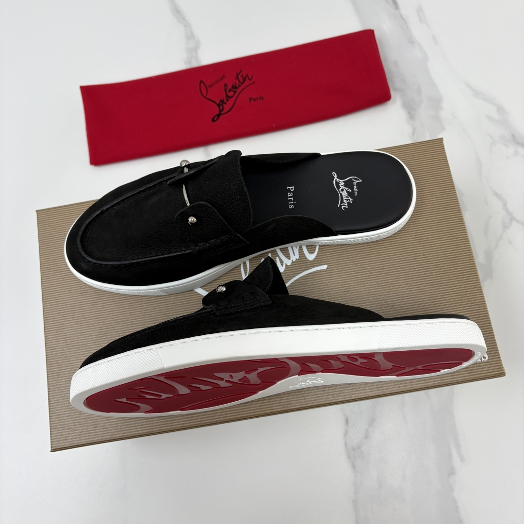 💋💍CL家官方同步新品 🆑Christia* Loubouti*(红底鞋) Chambeliboat 意大利男士半 💋💍CL家官方同步新品 🆑Christia* Loubouti*(红底鞋) Chambeliboat 意大利男士半
