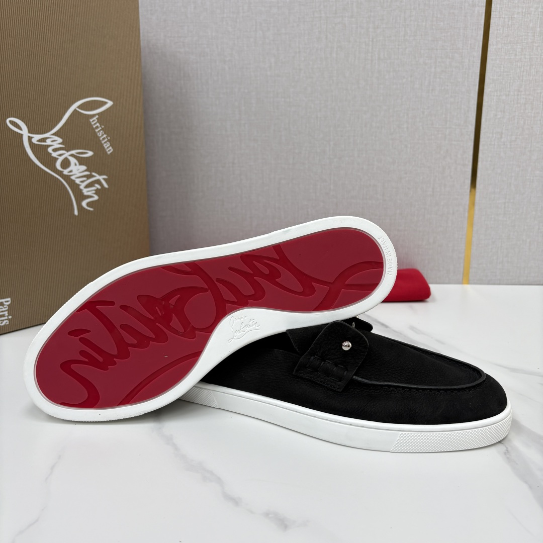 💋💍CL家官方同步新品 🆑Christia* Loubouti*(红底鞋) Chambeliboat 意大利男士半 💋💍CL家官方同步新品 🆑Christia* Loubouti*(红底鞋) Chambeliboat 意大利男士半