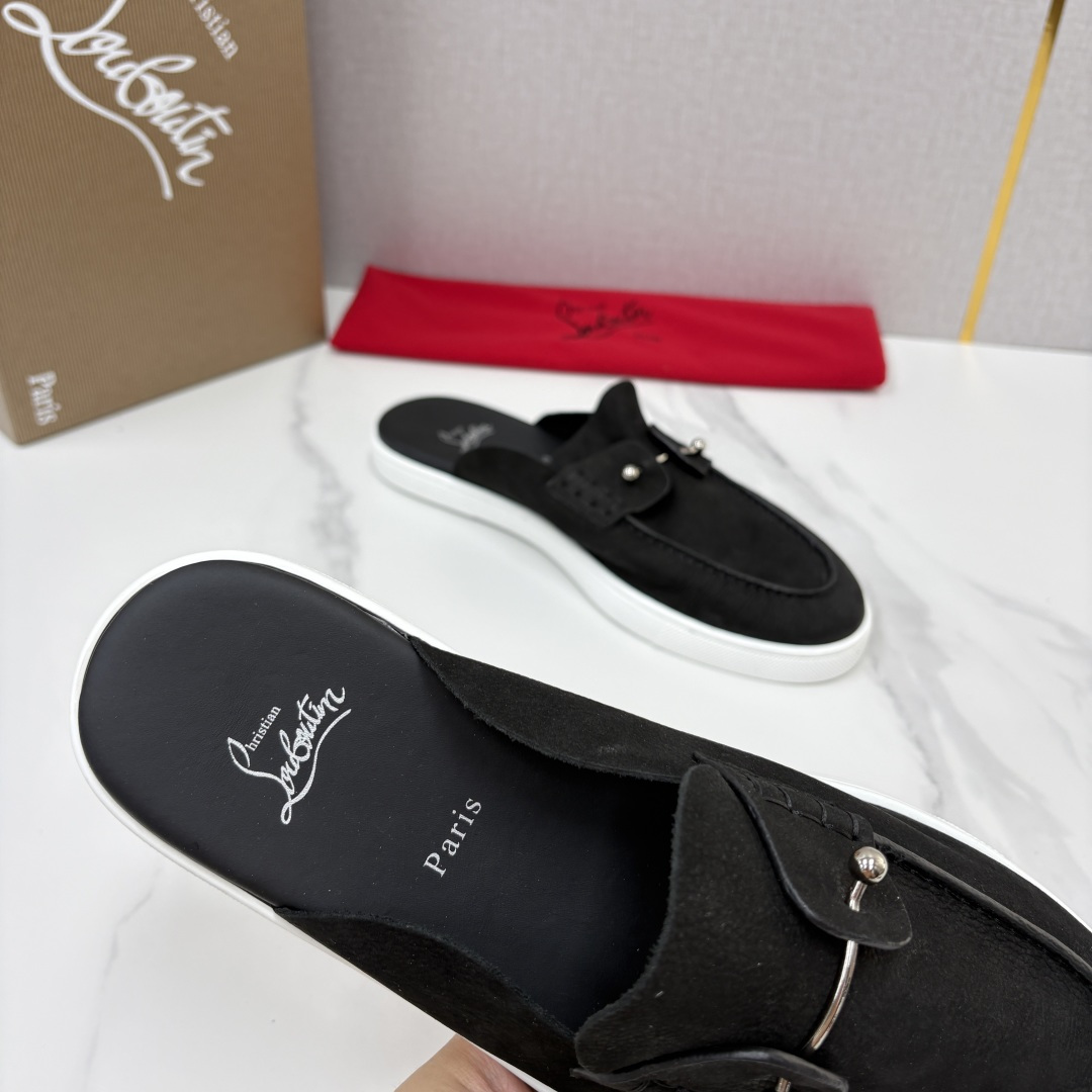 💋💍CL家官方同步新品 🆑Christia* Loubouti*(红底鞋) Chambeliboat 意大利男士半 💋💍CL家官方同步新品 🆑Christia* Loubouti*(红底鞋) Chambeliboat 意大利男士半