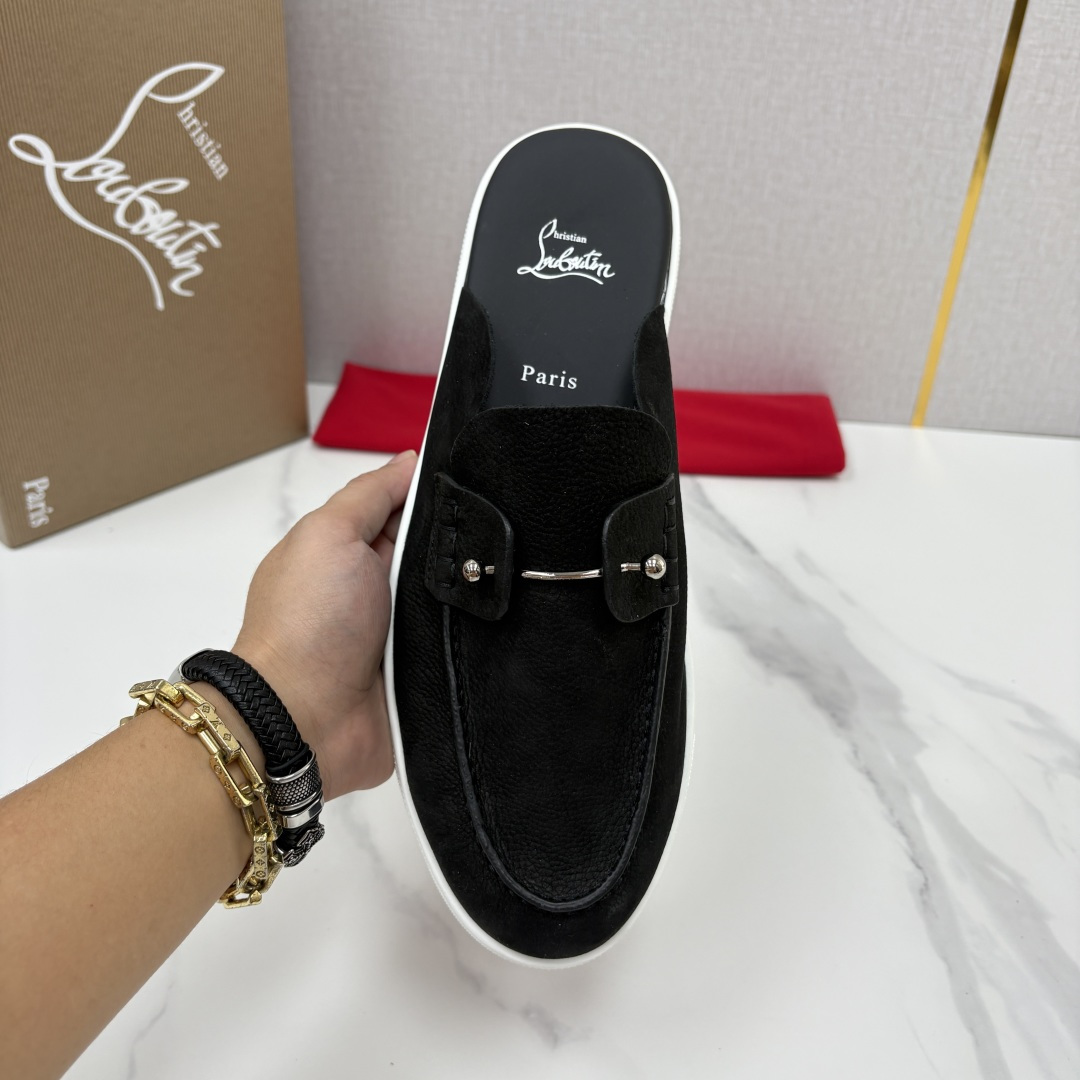 💋💍CL家官方同步新品 🆑Christia* Loubouti*(红底鞋) Chambeliboat 意大利男士半 💋💍CL家官方同步新品 🆑Christia* Loubouti*(红底鞋) Chambeliboat 意大利男士半