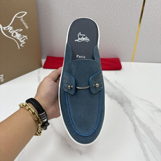 💋💍CL家官方同步新品 🆑Christia* Loubouti*(红底鞋) Chambeliboat 意大利男士半 💋💍CL家官方同步新品 🆑Christia* Loubouti*(红底鞋) Chambeliboat 意大利男士半
