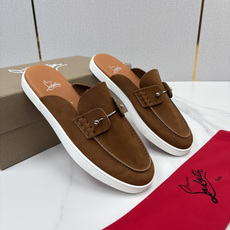 💋💍CL家官方同步新品 🆑Christia* Loubouti*(红底鞋) Chambeliboat 意大利男士半 💋💍CL家官方同步新品 🆑Christia* Loubouti*(红底鞋) Chambeliboat 意大利男士半
