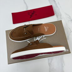 💋💍CL家官方同步新品 🆑Christia* Loubouti*(红底鞋) Chambeliboat 意大利男士半 💋💍CL家官方同步新品 🆑Christia* Loubouti*(红底鞋) Chambeliboat 意大利男士半
