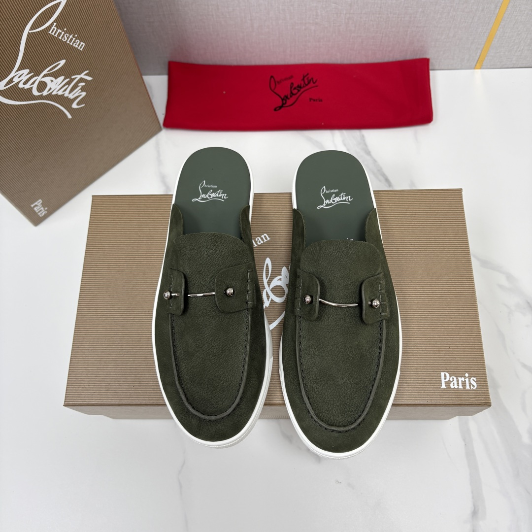💋💍CL家官方同步新品   🆑Christia* Loubouti*（红底鞋）  Chambeliboat 意大利男士半