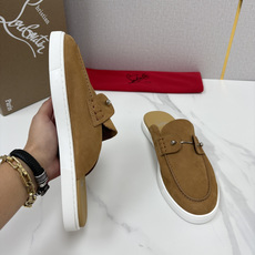 💋💍CL家官方同步新品 🆑Christia* Loubouti*(红底鞋) Chambeliboat 意大利男士半 💋💍CL家官方同步新品 🆑Christia* Loubouti*(红底鞋) Chambeliboat 意大利男士半