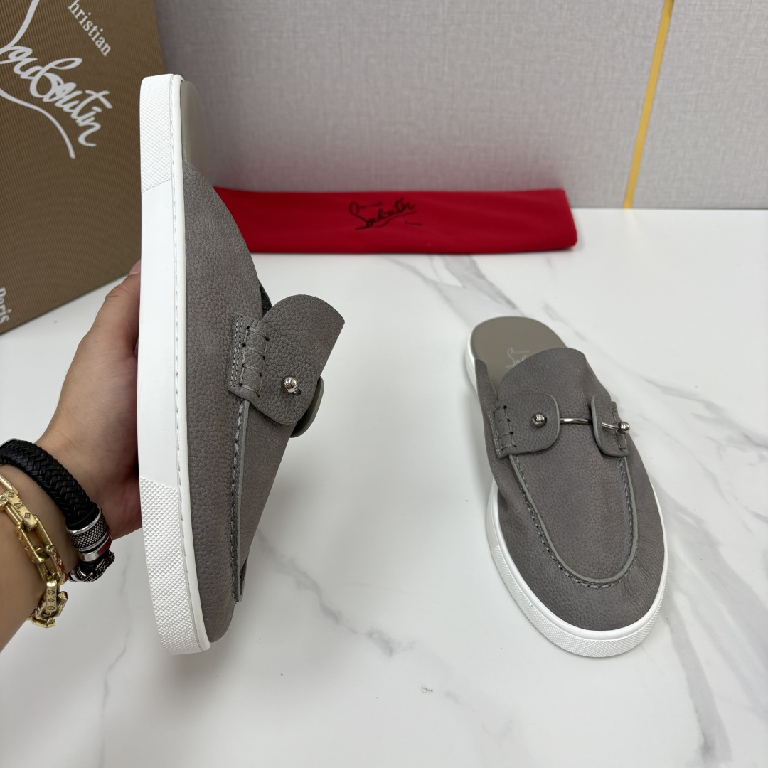 💋💍CL家官方同步新品 🆑Christia* Loubouti*(红底鞋) Chambeliboat 意大利男士半 💋💍CL家官方同步新品 🆑Christia* Loubouti*(红底鞋) Chambeliboat 意大利男士半