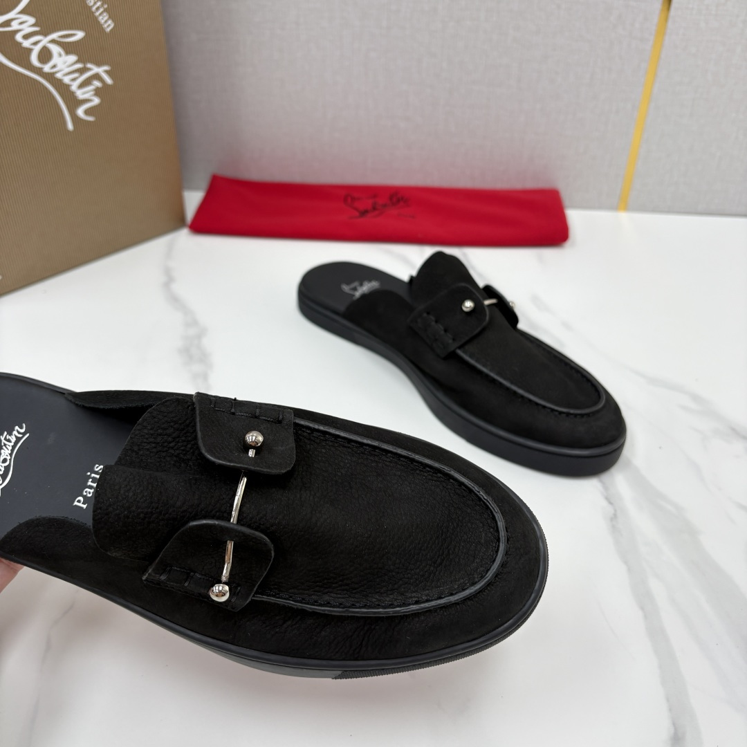 💋💍CL家官方同步新品 🆑Christia* Loubouti*(红底鞋) Chambeliboat 意大利男士半 💋💍CL家官方同步新品 🆑Christia* Loubouti*(红底鞋) Chambeliboat 意大利男士半