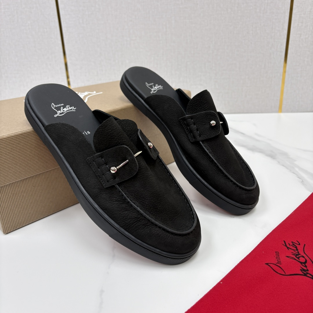 💋💍CL家官方同步新品 🆑Christia* Loubouti*(红底鞋) Chambeliboat 意大利男士半 💋💍CL家官方同步新品 🆑Christia* Loubouti*(红底鞋) Chambeliboat 意大利男士半