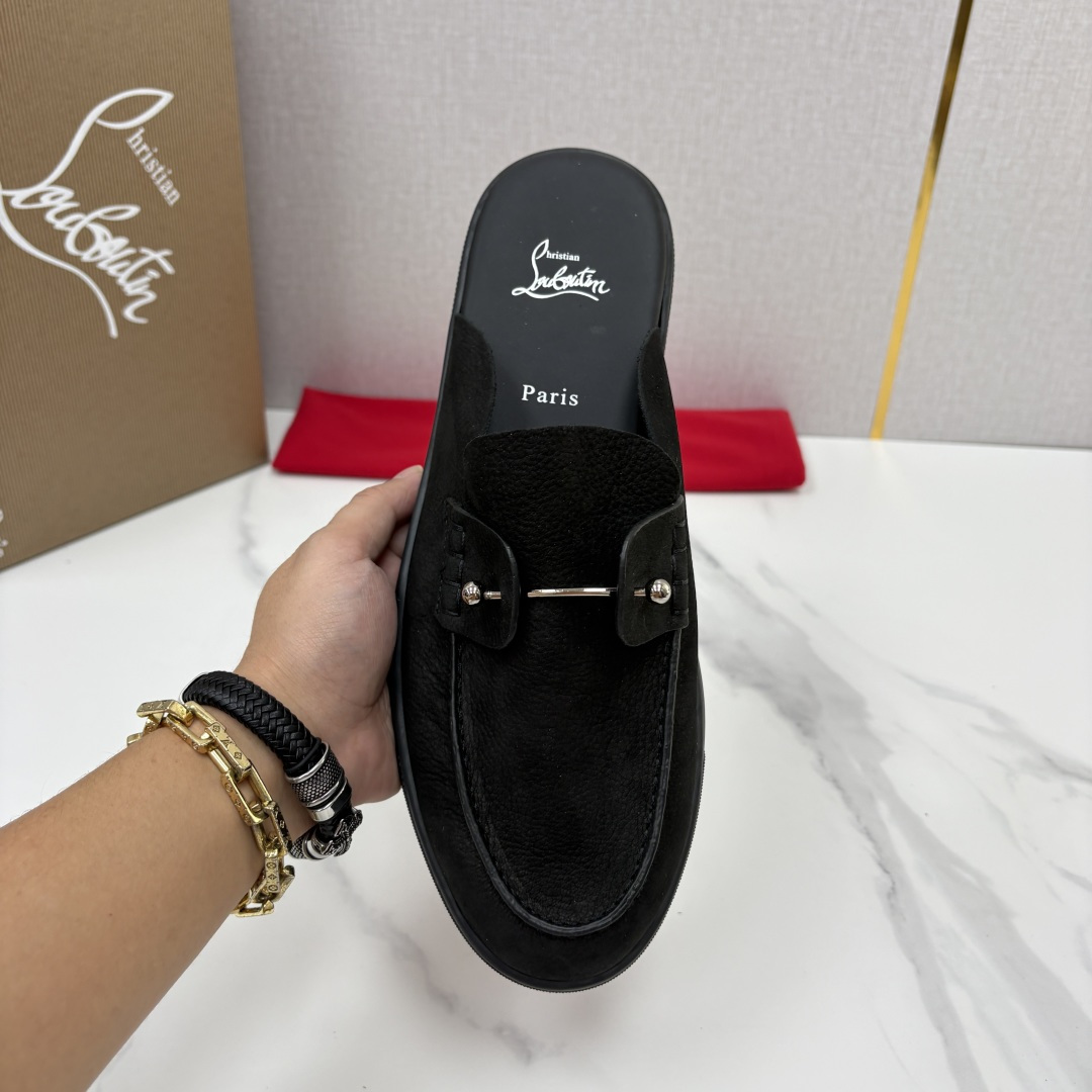 💋💍CL家官方同步新品 🆑Christia* Loubouti*(红底鞋) Chambeliboat 意大利男士半 💋💍CL家官方同步新品 🆑Christia* Loubouti*(红底鞋) Chambeliboat 意大利男士半