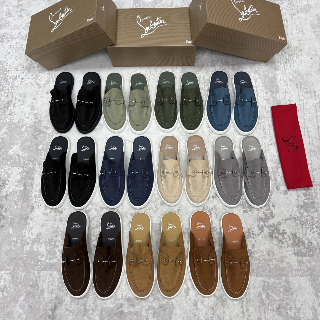 💋💍CL家官方同步新品   🆑Christia* Loubouti*（红底鞋）  Chambeliboat 意大利男士半