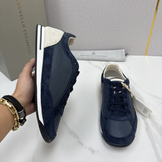 💋💍BC新品 Brunello Cucinell* 牛皮拼接撞色低帮运动鞋 官方 9,400 复古拼接德训休闲鞋 💋💍BC新品 Brunello Cucinell* 牛皮拼接撞色低帮运动鞋 官方 9,400 复古拼接德训休闲鞋