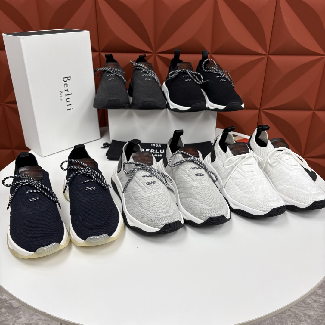 💋💍Berlut* 布鲁提新品 升级版第二代底 Shadow飞织运动鞋 官方 13,600 原版开发打造 轻盈格 💋💍Berlut* 布鲁提新品 升级版第二代底 Shadow飞织运动鞋 官方 13,600 原版开发打造 轻盈格