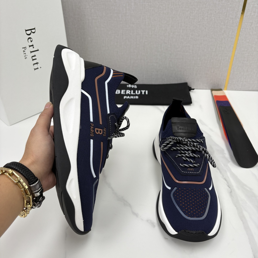 💋💍Berlut* 布鲁提新品 升级版第二代大底 Shadow飞织运动鞋 原版开发打造 官方 11,200 💋💍Berlut* 布鲁提新品 升级版第二代大底 Shadow飞织运动鞋 原版开发打造 官方 11,200
