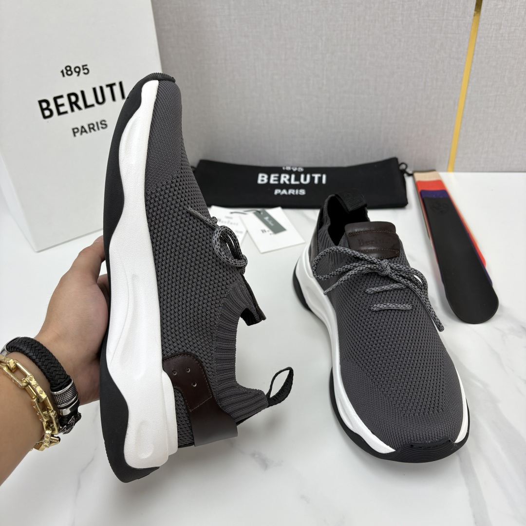 💋💍Berlut* 布鲁提新品 升级版第二代大底 Shadow飞织运动鞋 原版开发打造 官方 13,600 作 💋💍Berlut* 布鲁提新品 升级版第二代大底 Shadow飞织运动鞋 原版开发打造 官方 13,600 作