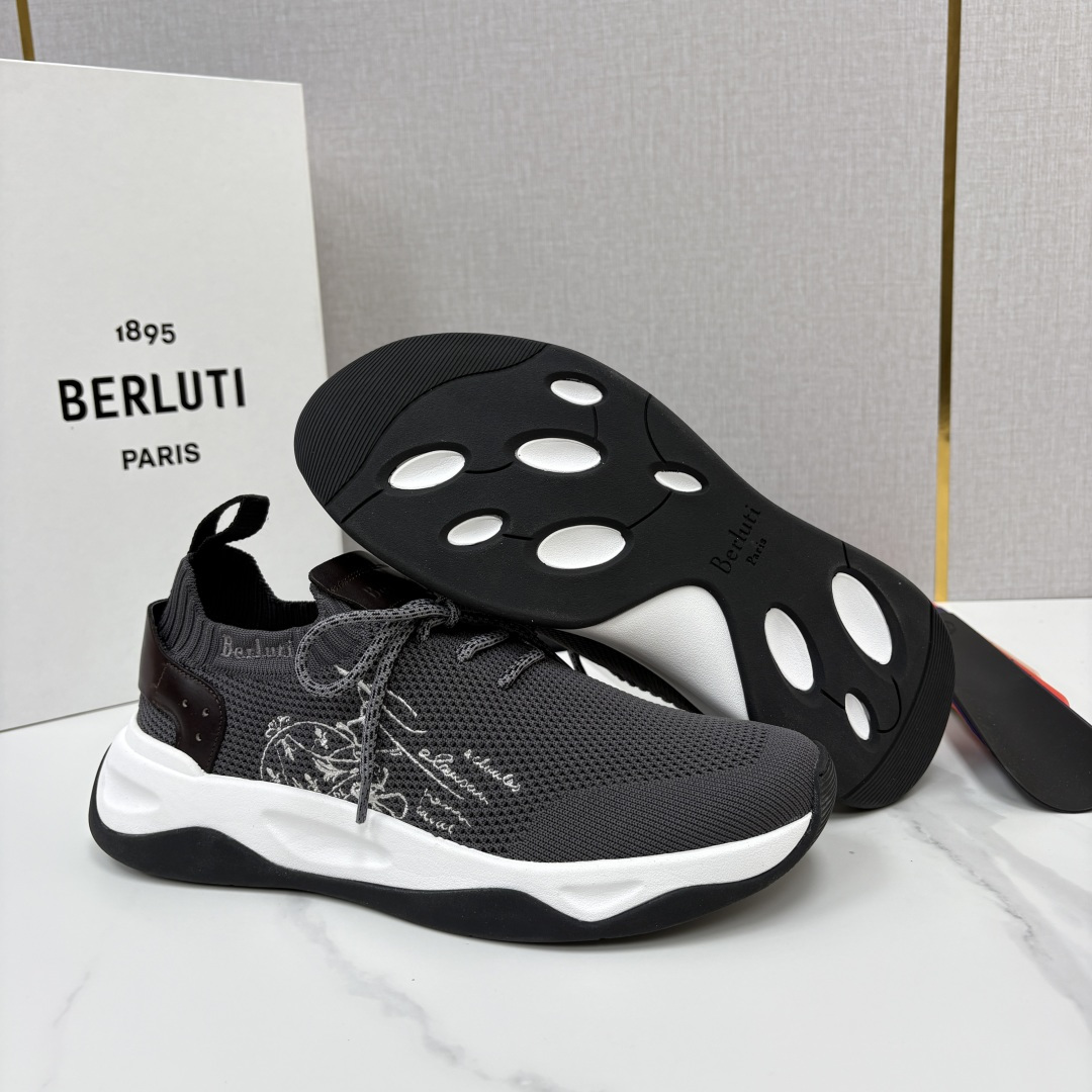 💋💍Berlut* 布鲁提新品 升级版第二代大底 Shadow飞织运动鞋 原版开发打造 官方 13,600 作 💋💍Berlut* 布鲁提新品 升级版第二代大底 Shadow飞织运动鞋 原版开发打造 官方 13,600 作
