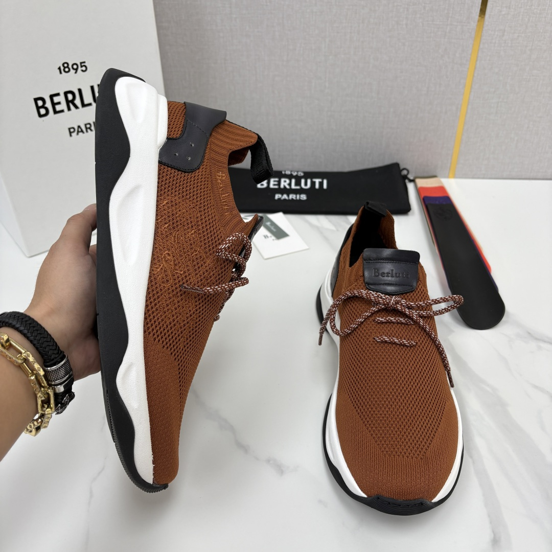💋💍Berlut* 布鲁提新品 升级版第二代大底 Shadow飞织运动鞋 原版开发打造 官方 13,600 作 💋💍Berlut* 布鲁提新品 升级版第二代大底 Shadow飞织运动鞋 原版开发打造 官方 13,600 作