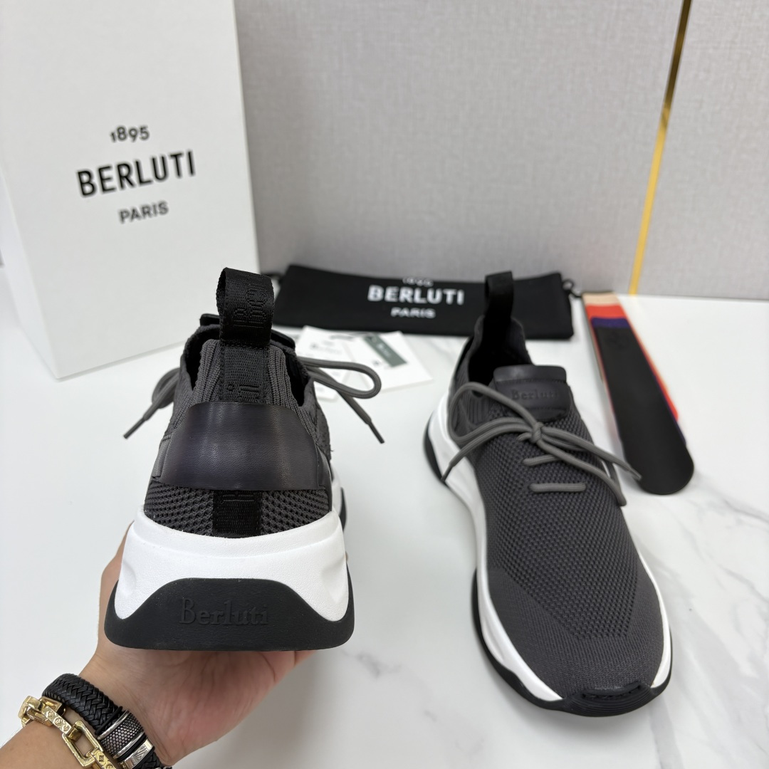 💋💍Berlut* 布鲁提新品  升级版第二代大底 Shadow飞织运动鞋  原版开发打造   官方  13,600 作