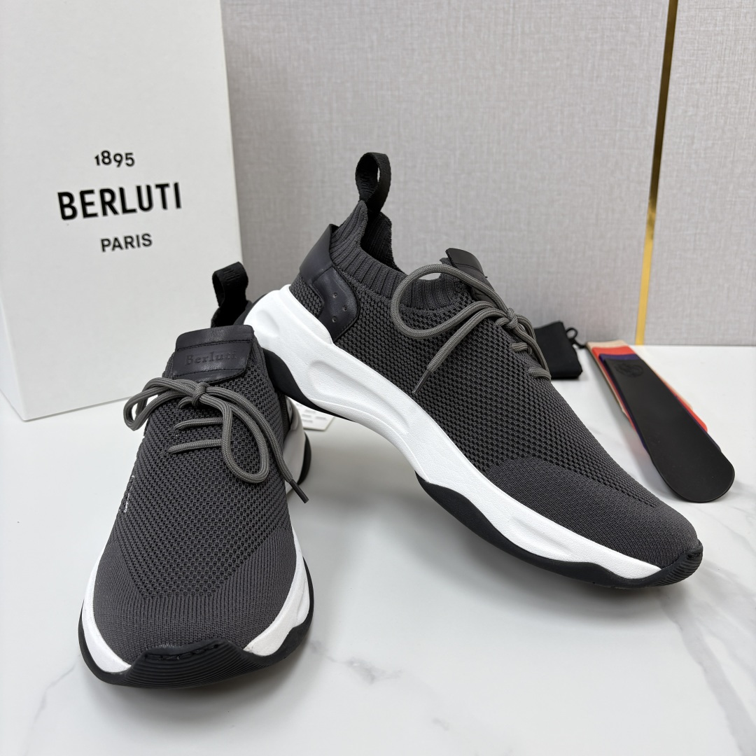 💋💍Berlut* 布鲁提新品  升级版第二代大底 Shadow飞织运动鞋  原版开发打造   官方  13,600 作
