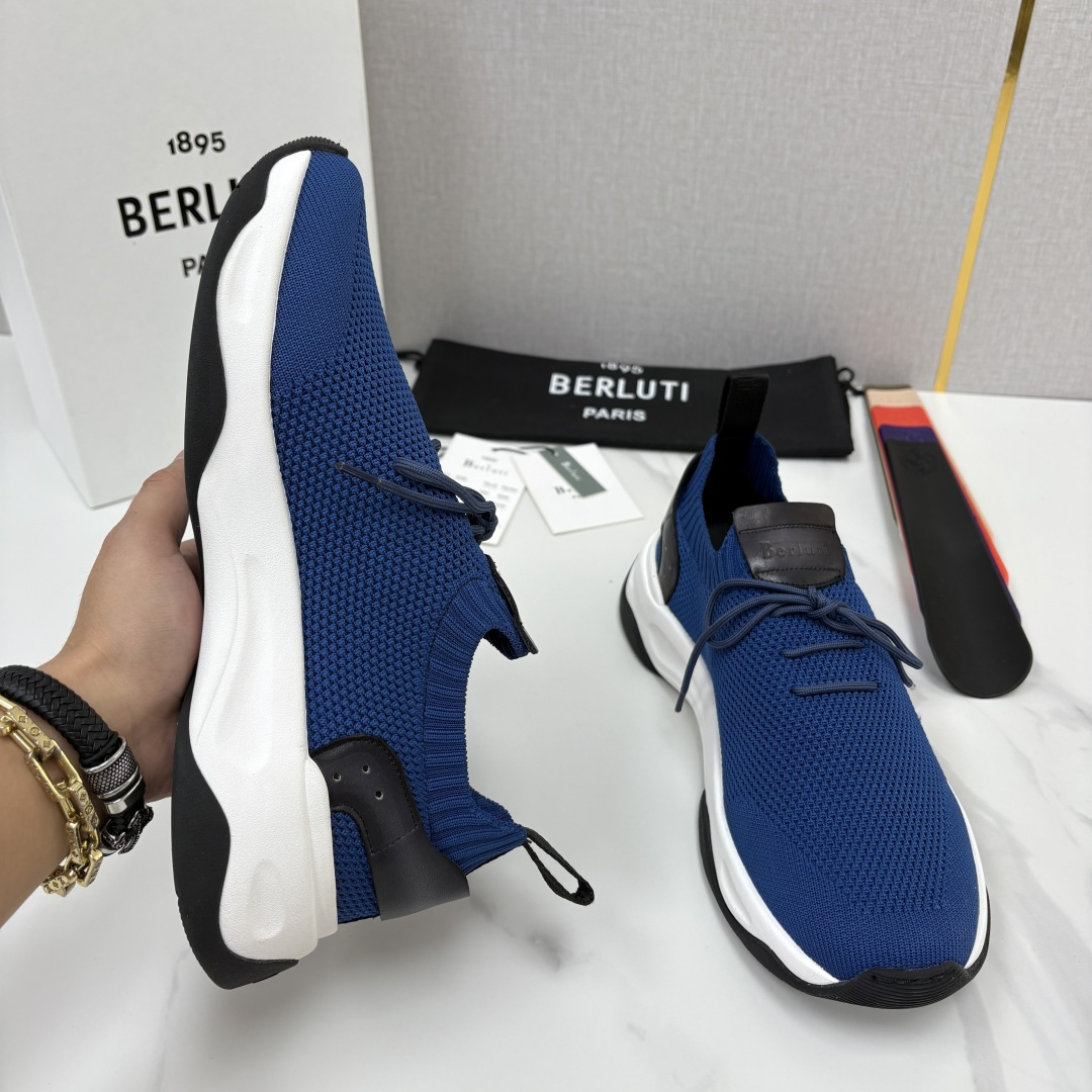 💋💍Berlut* 布鲁提新品 升级版第二代大底 Shadow飞织运动鞋 原版开发打造 官方 13,600 作 💋💍Berlut* 布鲁提新品 升级版第二代大底 Shadow飞织运动鞋 原版开发打造 官方 13,600 作