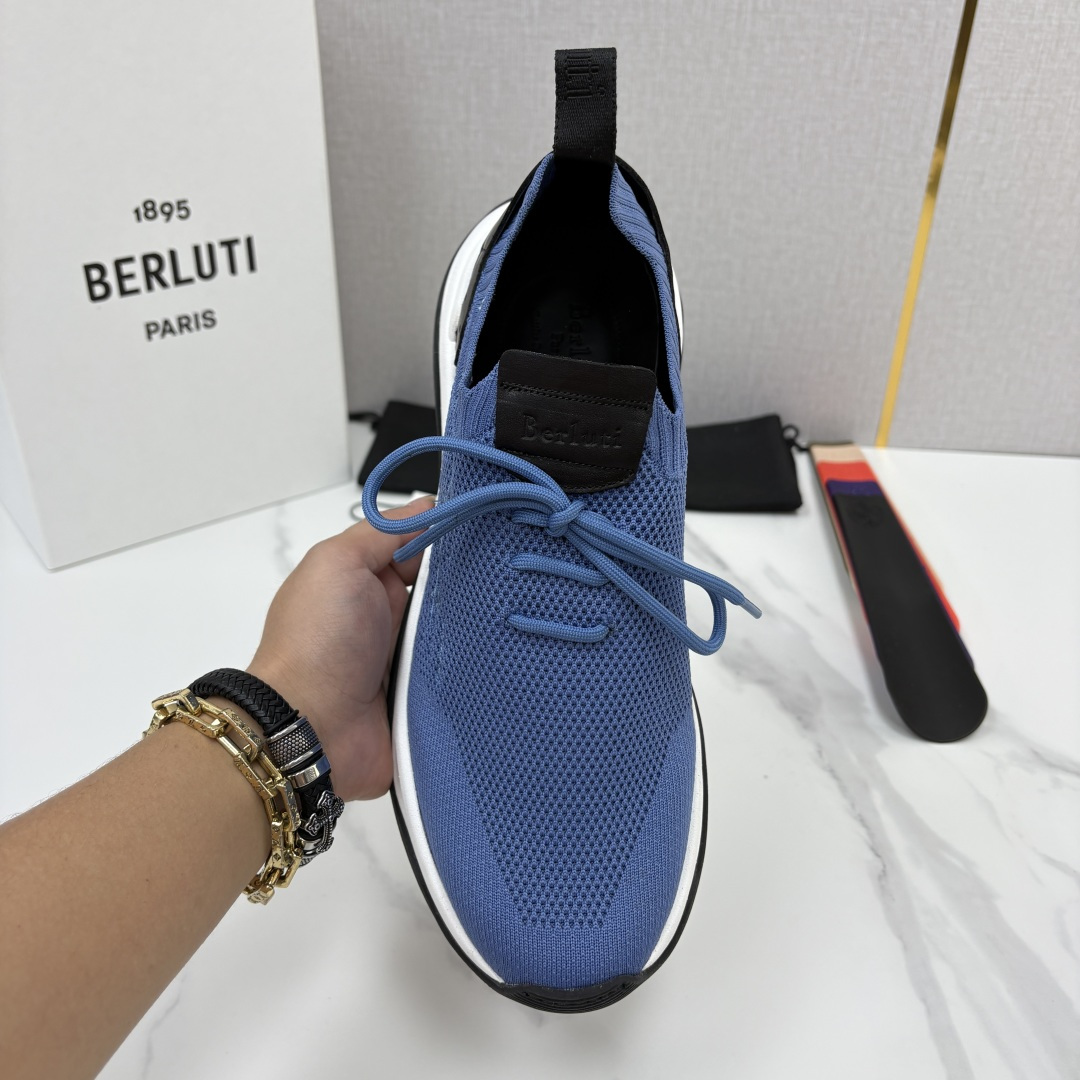 💋💍Berlut* 布鲁提新品  升级版第二代大底 Shadow飞织运动鞋  原版开发打造   官方  13,600 作