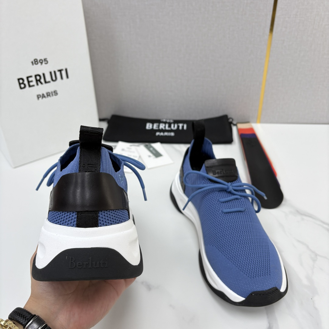 💋💍Berlut* 布鲁提新品  升级版第二代大底 Shadow飞织运动鞋  原版开发打造   官方  13,600 作