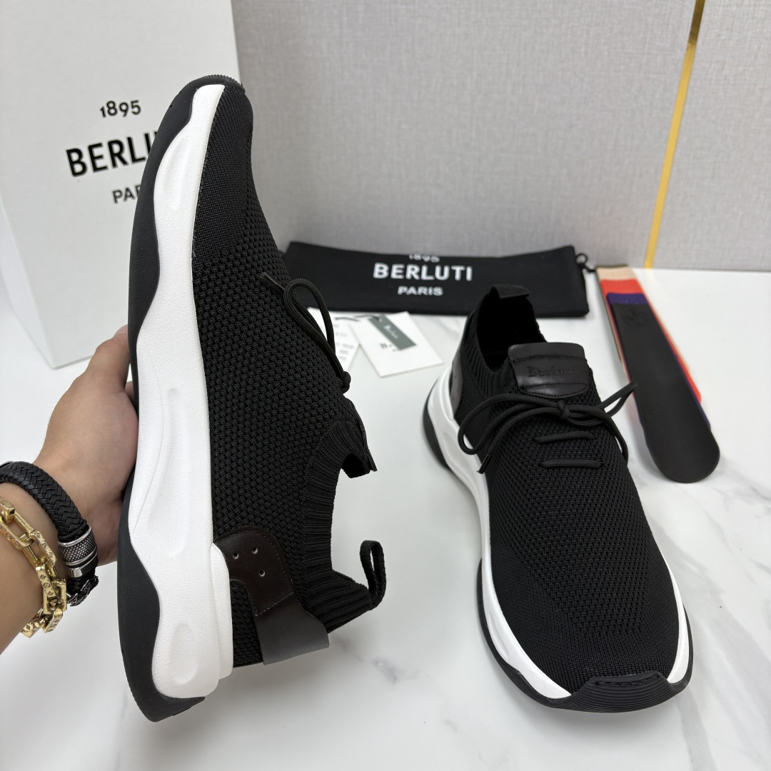 💋💍Berlut* 布鲁提新品 升级版第二代大底 Shadow飞织运动鞋 原版开发打造 官方 13,600 作 💋💍Berlut* 布鲁提新品 升级版第二代大底 Shadow飞织运动鞋 原版开发打造 官方 13,600 作