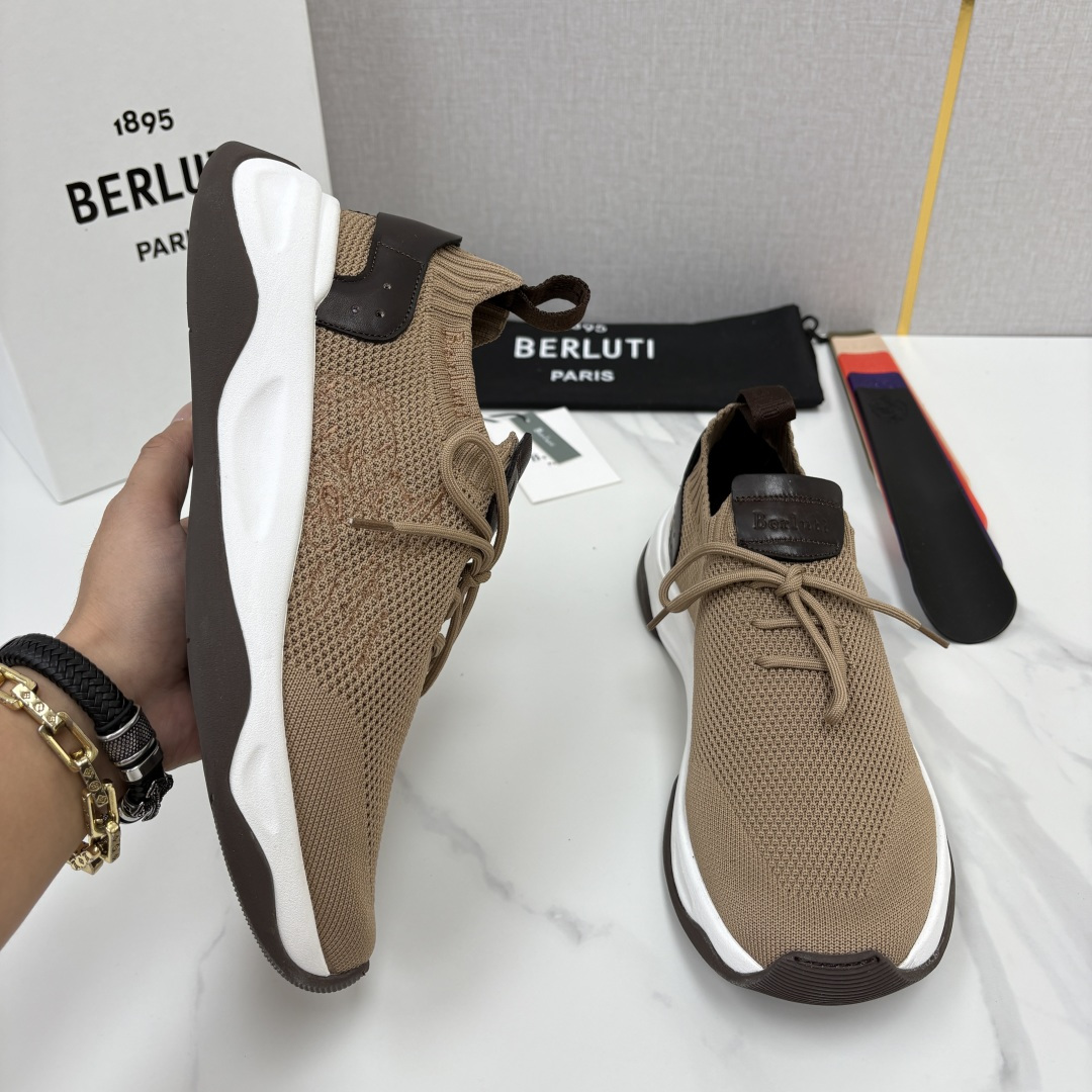 💋💍Berlut* 布鲁提新品 升级版第二代大底 Shadow飞织运动鞋 原版开发打造 官方 13,600 作 💋💍Berlut* 布鲁提新品 升级版第二代大底 Shadow飞织运动鞋 原版开发打造 官方 13,600 作