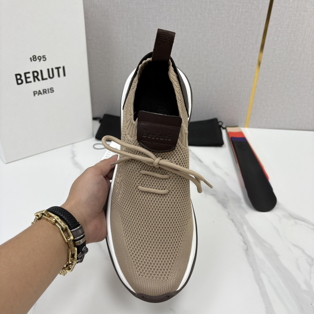 💋💍Berlut* 布鲁提新品  升级版第二代大底 Shadow飞织运动鞋  原版开发打造   官方  13,600 作