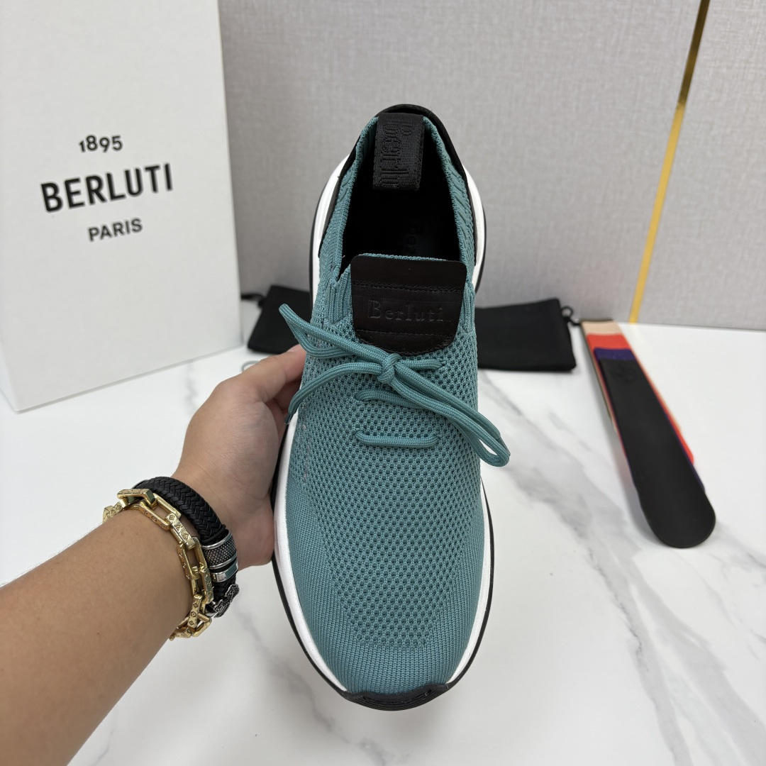 💋💍Berlut* 布鲁提新品  升级版第二代大底 Shadow飞织运动鞋  原版开发打造   官方  13,600 作