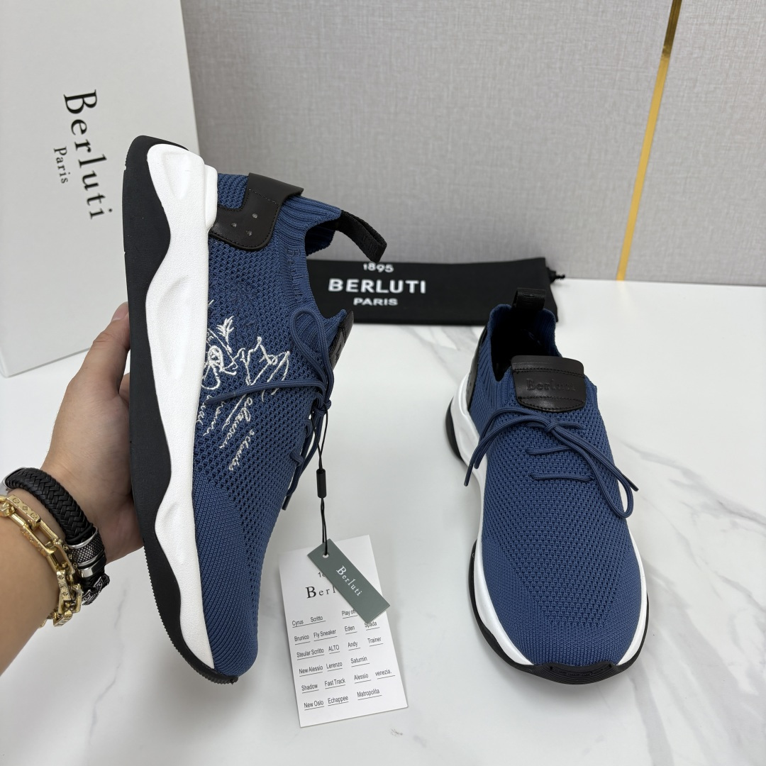💋💍Berlut* 布鲁提新品 升级版第二代大底 Shadow飞织运动鞋 原版开发打造 官方 13,600 作 💋💍Berlut* 布鲁提新品 升级版第二代大底 Shadow飞织运动鞋 原版开发打造 官方 13,600 作