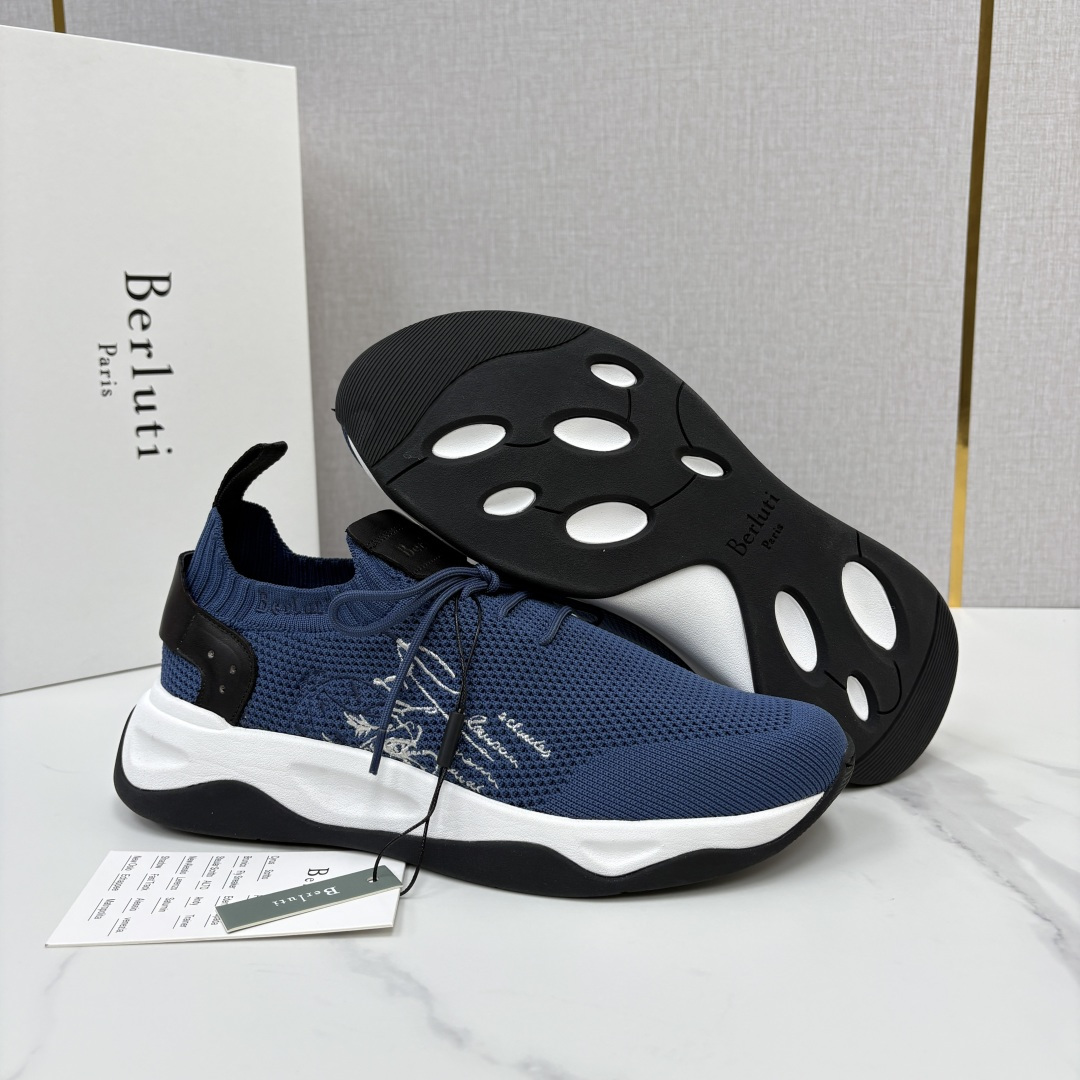 💋💍Berlut* 布鲁提新品 升级版第二代大底 Shadow飞织运动鞋 原版开发打造 官方 13,600 作 💋💍Berlut* 布鲁提新品 升级版第二代大底 Shadow飞织运动鞋 原版开发打造 官方 13,600 作