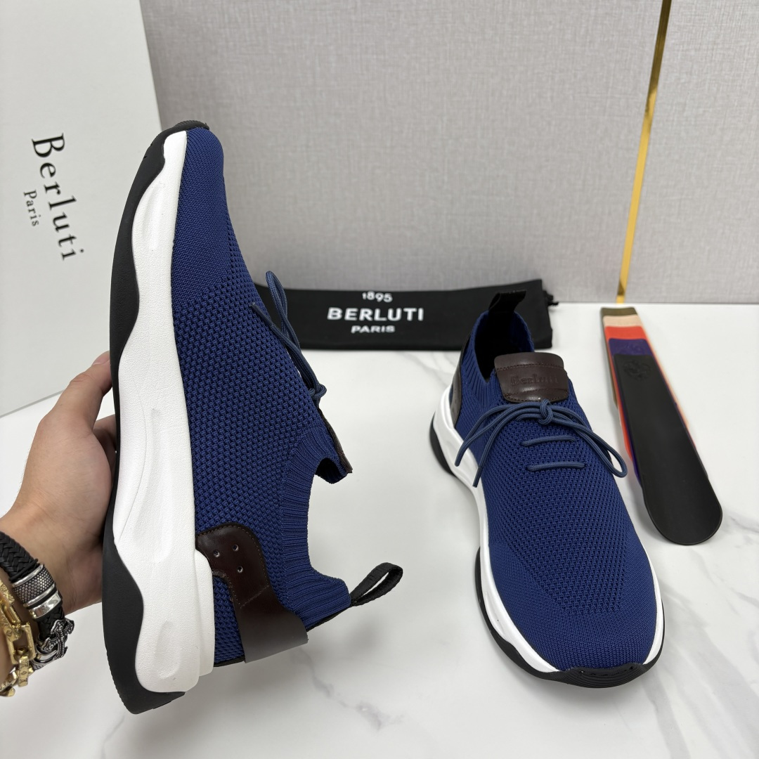 💋💍Berlut* 布鲁提新品 升级版第二代大底 Shadow飞织运动鞋 原版开发打造 官方 13,600 作 💋💍Berlut* 布鲁提新品 升级版第二代大底 Shadow飞织运动鞋 原版开发打造 官方 13,600 作