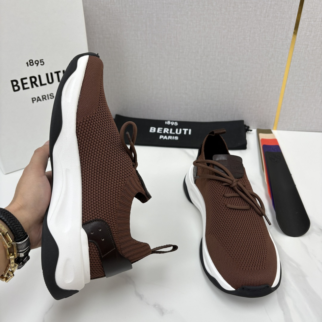 💋💍Berlut* 布鲁提新品 升级版第二代大底 Shadow飞织运动鞋 原版开发打造 官方 13,600 作 💋💍Berlut* 布鲁提新品 升级版第二代大底 Shadow飞织运动鞋 原版开发打造 官方 13,600 作