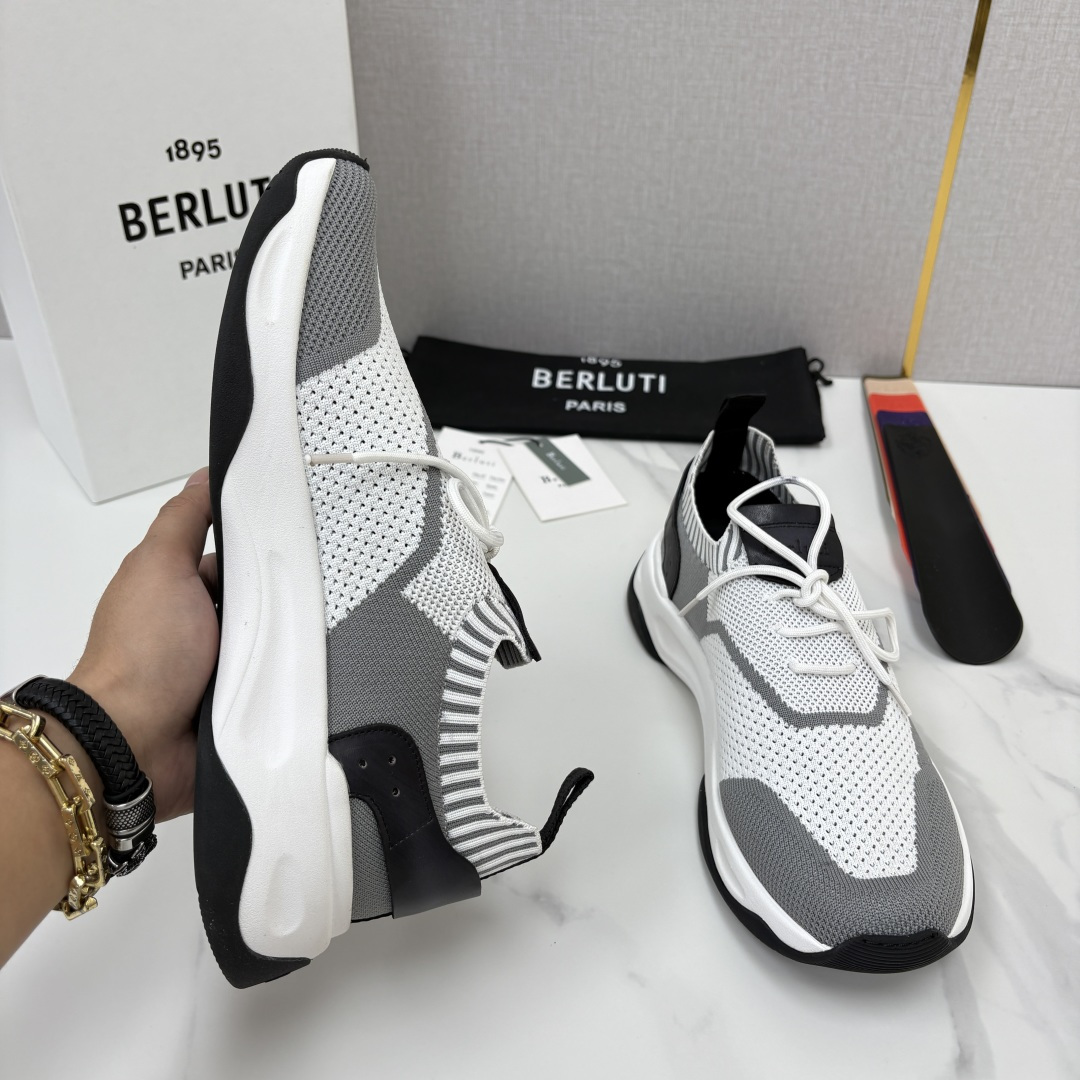 💋💍Berlut* 布鲁提新品 升级版第二代大底 Shadow飞织运动鞋 原版开发打造 官方 13,600 作 💋💍Berlut* 布鲁提新品 升级版第二代大底 Shadow飞织运动鞋 原版开发打造 官方 13,600 作