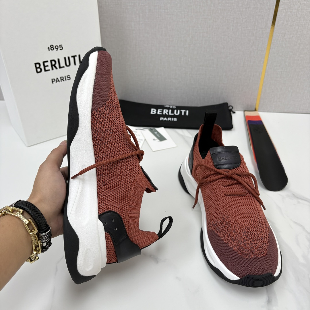 💋💍Berlut* 布鲁提新品 升级版第二代大底 Shadow飞织运动鞋 原版开发打造 官方 13,600 作 💋💍Berlut* 布鲁提新品 升级版第二代大底 Shadow飞织运动鞋 原版开发打造 官方 13,600 作