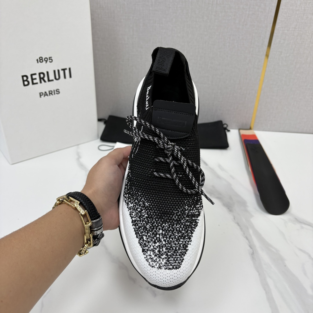 💋💍Berlut* 布鲁提新品  升级版第二代大底 Shadow飞织运动鞋  原版开发打造   官方  13,600 作
