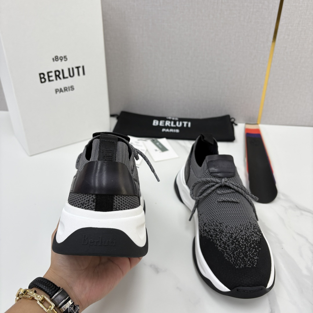 💋💍Berlut* 布鲁提新品  升级版第二代大底 Shadow飞织运动鞋  原版开发打造   官方  13,600 作