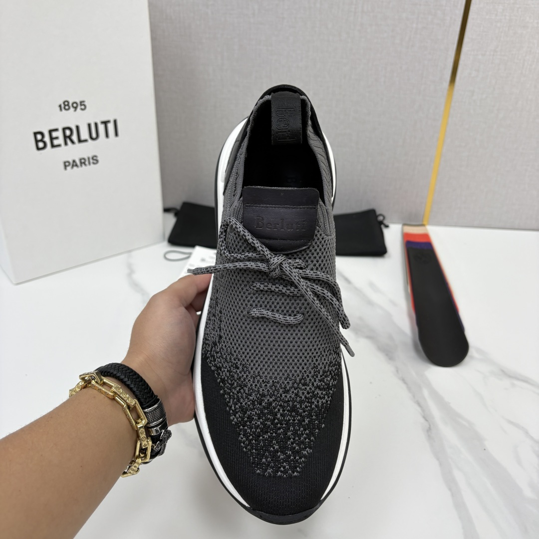 💋💍Berlut* 布鲁提新品  升级版第二代大底 Shadow飞织运动鞋  原版开发打造   官方  13,600 作